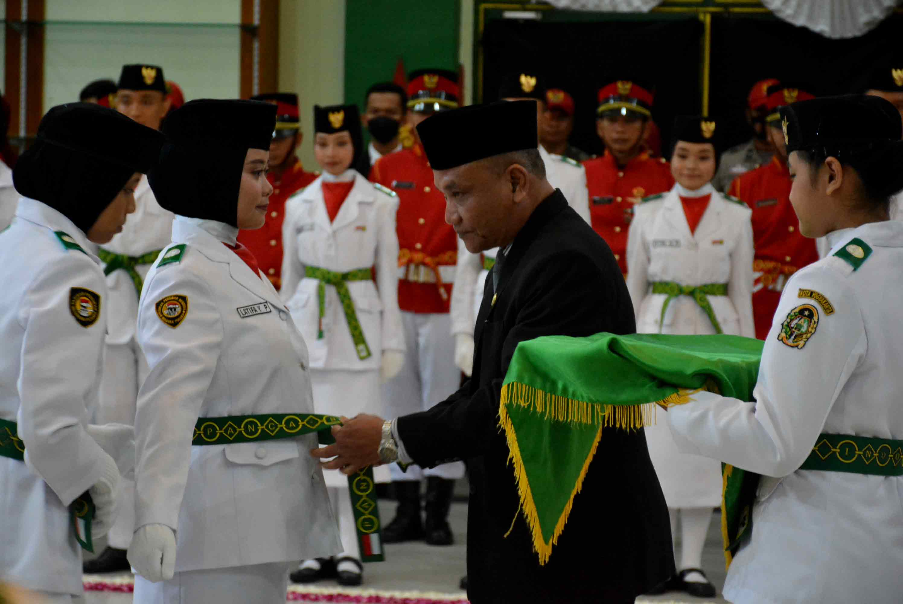 38 Anggota Paskibraka Kota Yogyakarta Tahun 2022 Siap Bertugas