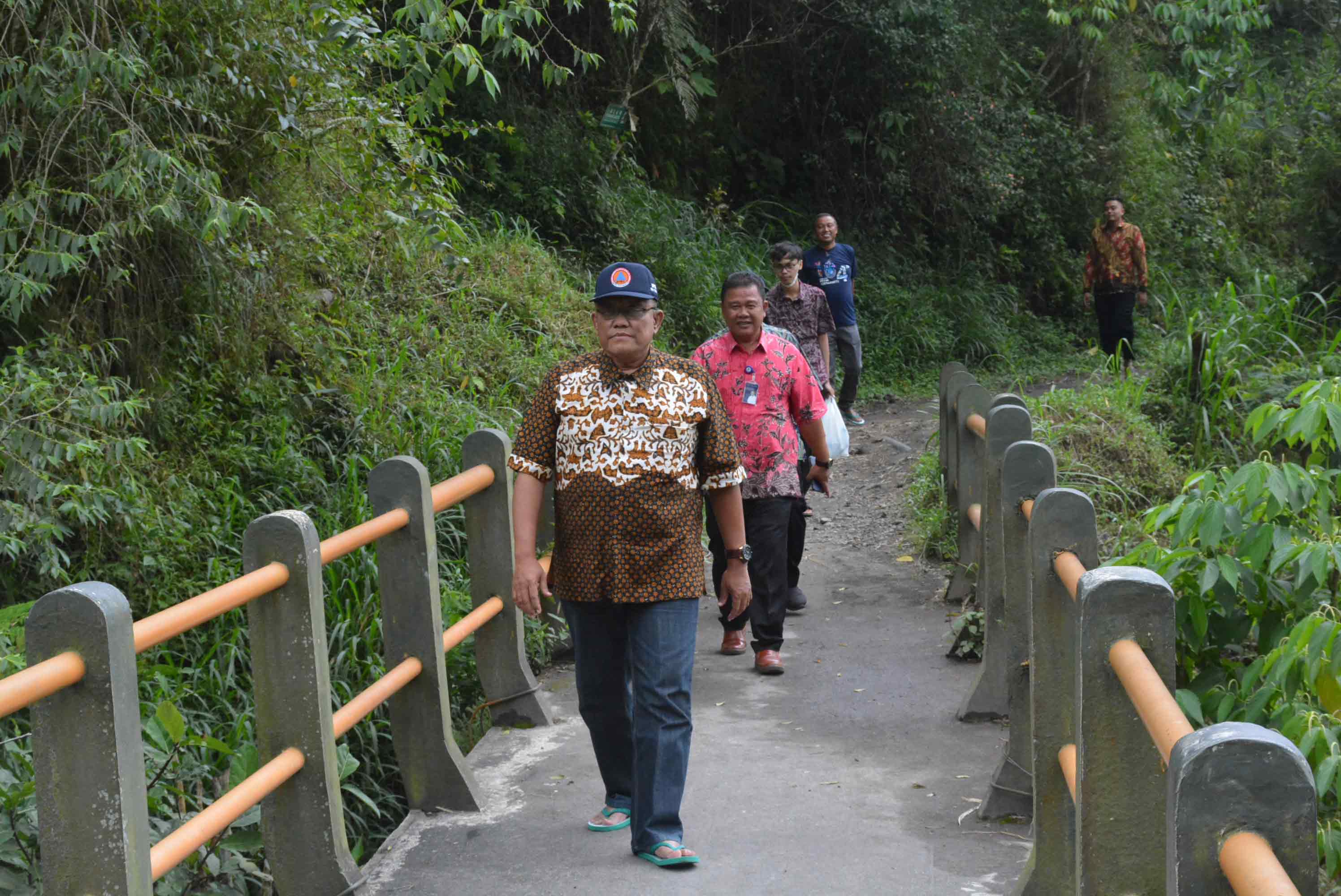 Sekda Kota Yogyakarta Tinjau Sumber Mata Air PDAM Tirtamarta
