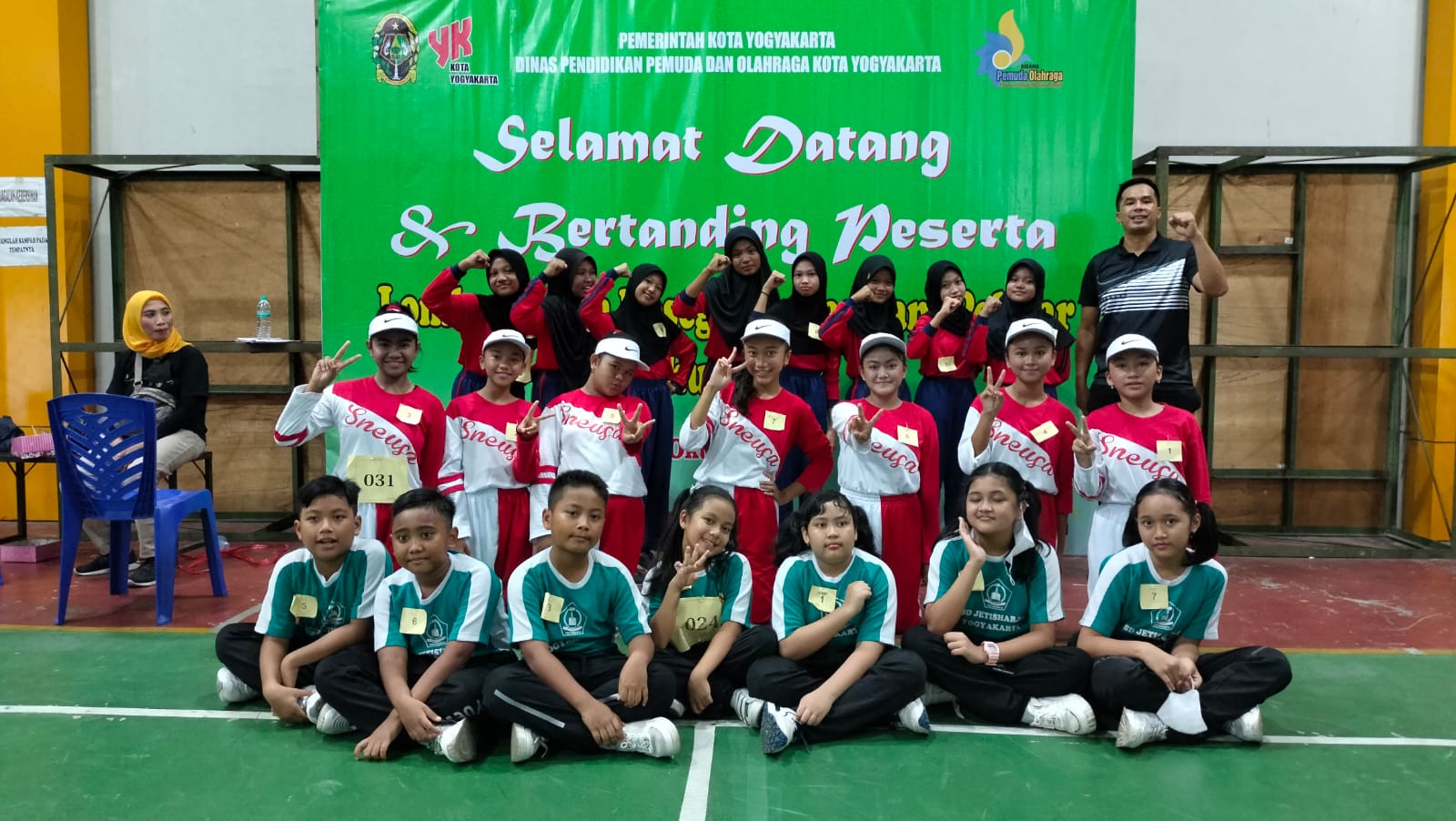 SDN Gedongkiwo Juara Satu Lomba Senam Kesegaran Jasmani Kota Yogya