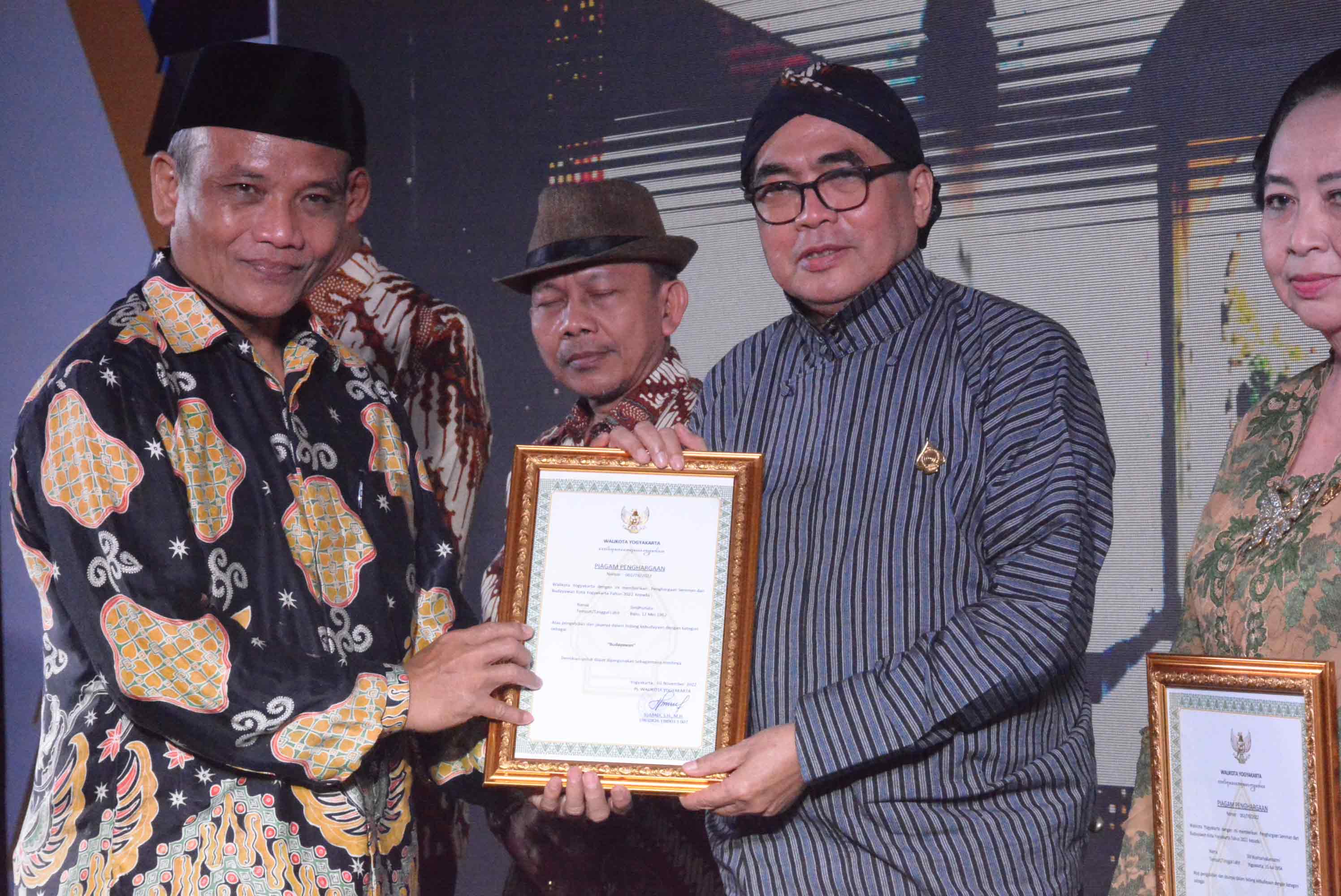 Pemilik Bangunan Cagar Budaya di Kota Yogya dapat Penghargaan