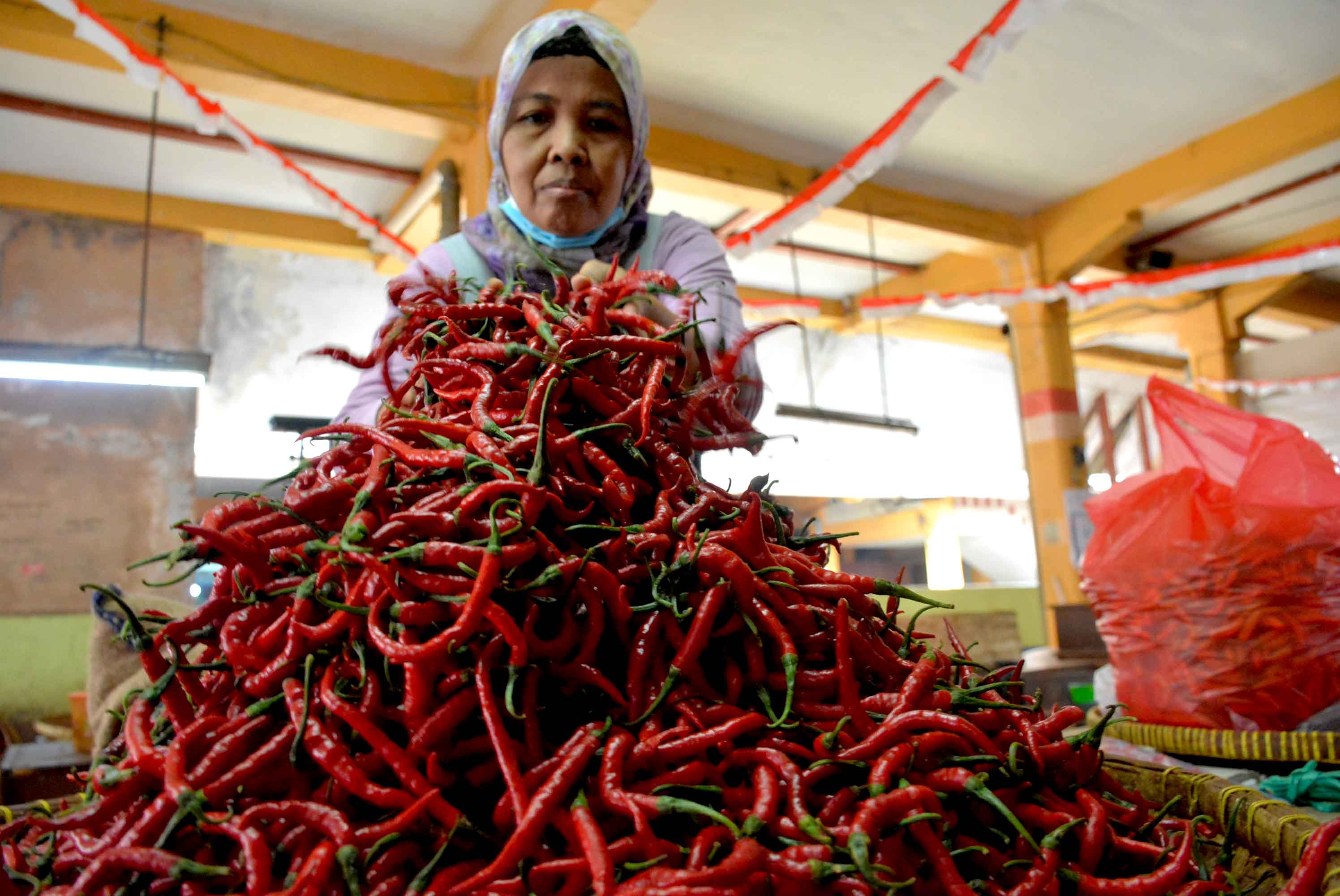 Jelang Imlek, Stok Bahan Pokok di Kota Yogya Aman