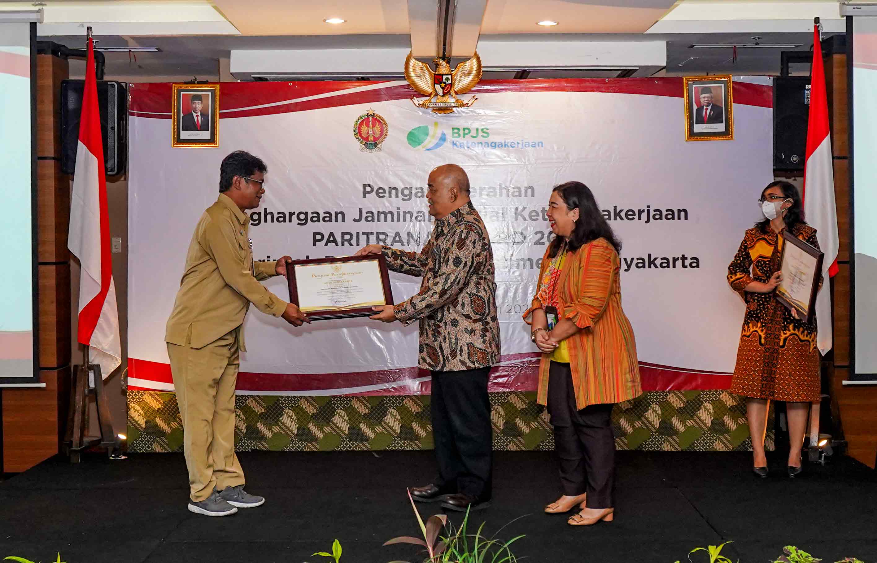 Pemkot Yogya Raih Paritrama Award 2022