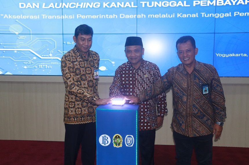 Pemkot Yogya Launching Kanal Tunggal Pembayaran