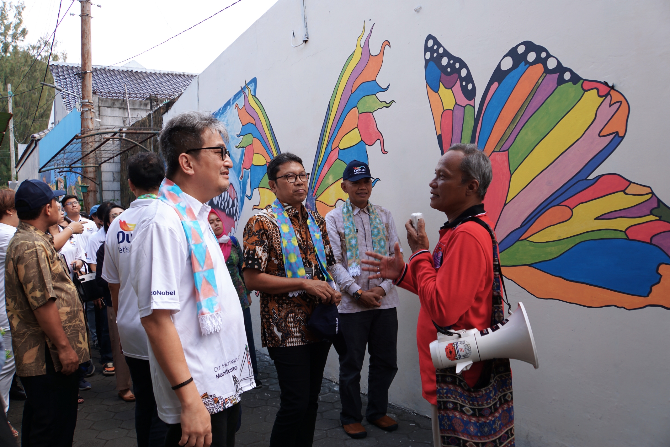 Kampung Wisata Suryatmajan Berwarna Suguhkan Seni Mural Ikonik Kota Jogja