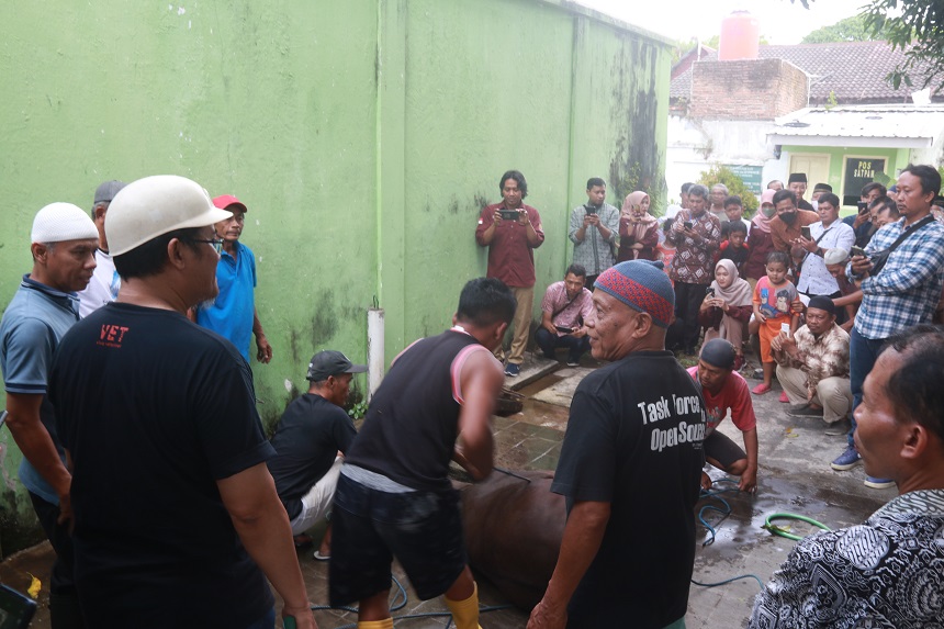 Pemkot Latih Takmir Masjid Cara Penyembelihan Hewan Tanpa Setres