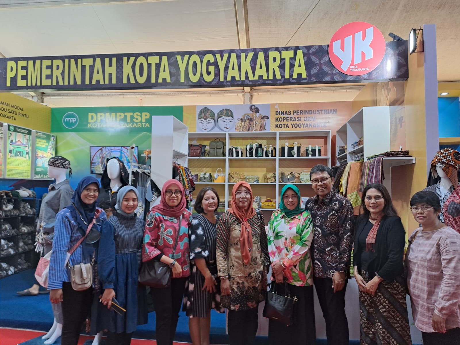 UMKM Kota Yogya Perluas Pasar di Indonesia City Expo (ICE) Makassar