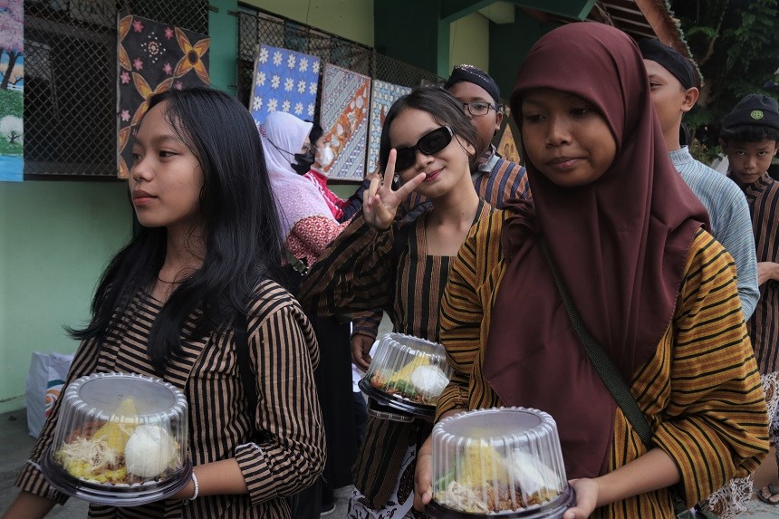 Seribu Tumpeng Rayakan HUT Ke-267 Kota Yogya