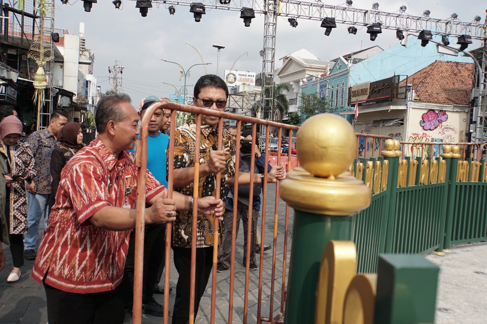 Pagar Baru Bikin Tugu Jogja Makin Estetik