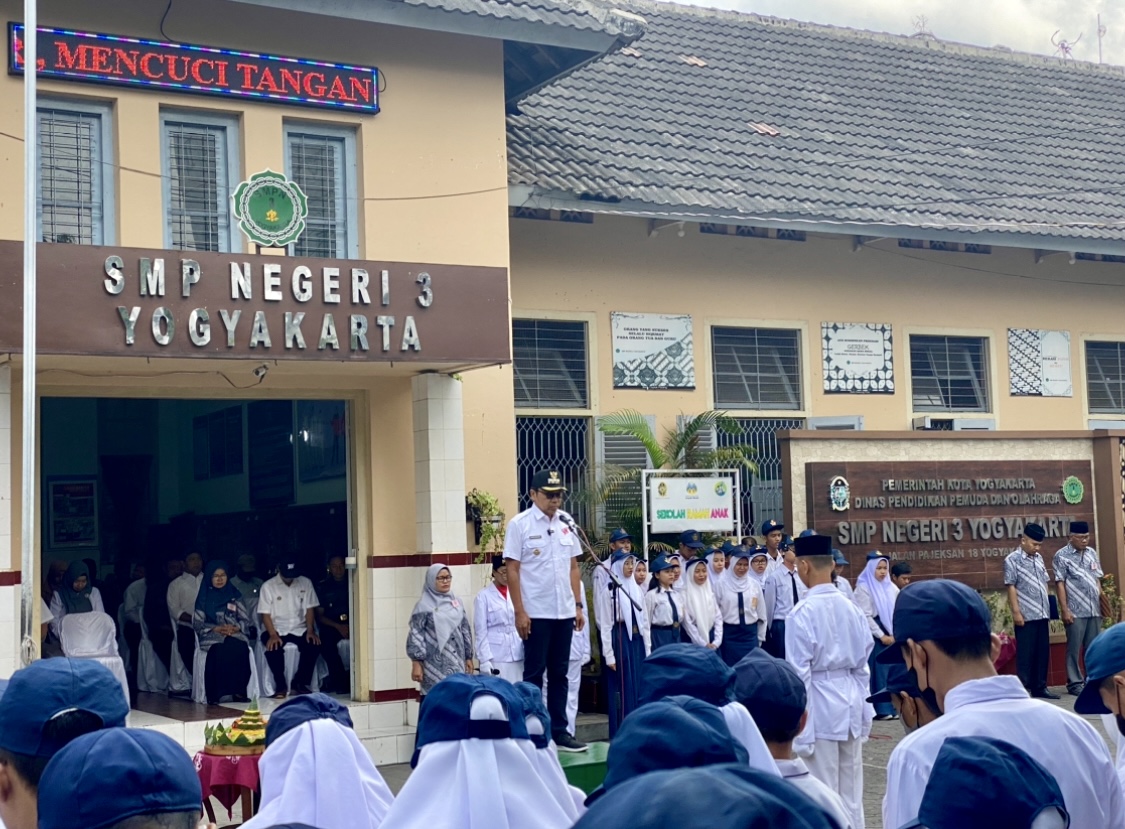 HUT Ke-76 SMP 3 Yogya Siap Pertahankan Kualitas