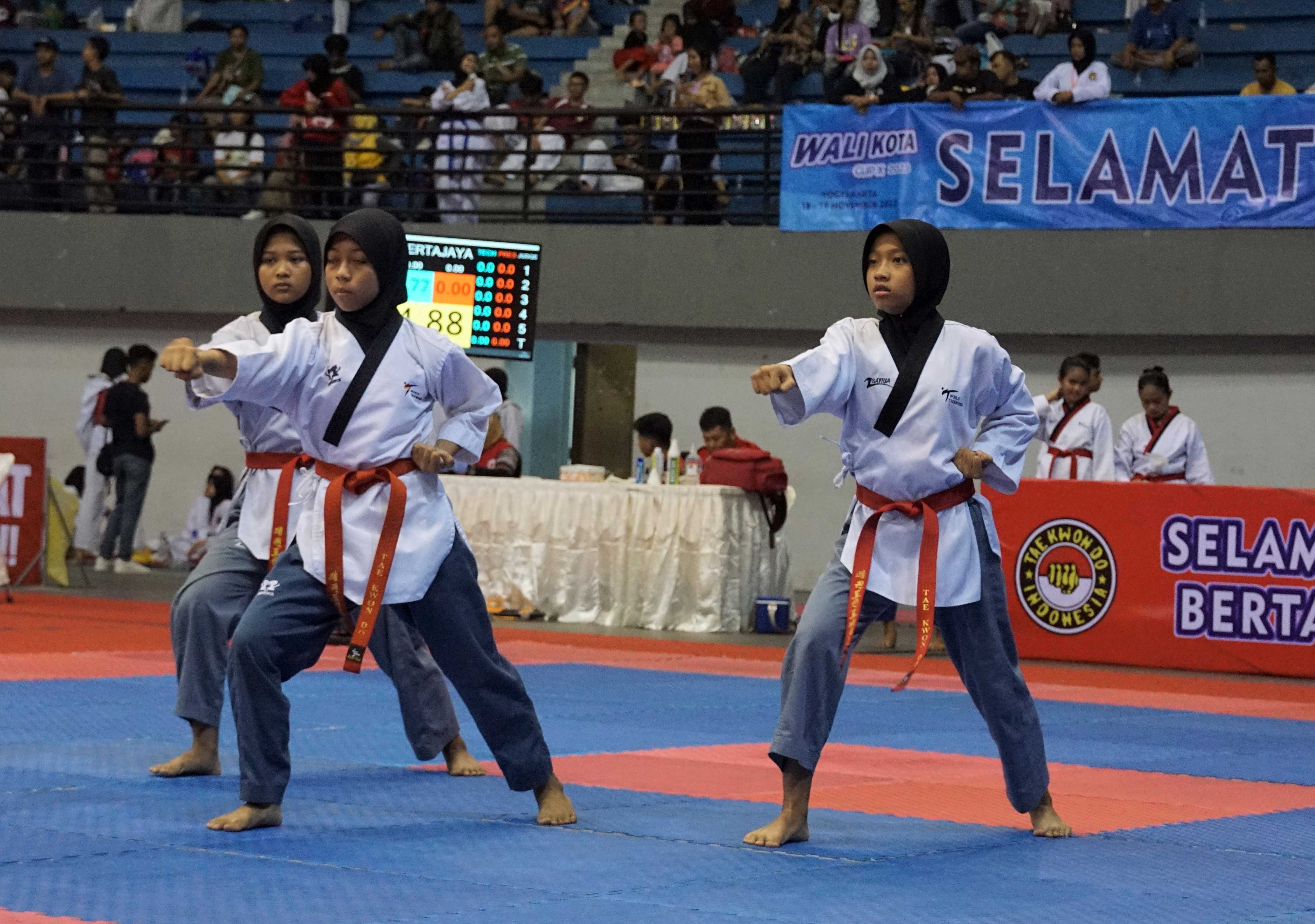 Kejurnas Taekwondo Wali Kota Cup Yogya Jadi Ajang Pembibitan Atlet   
