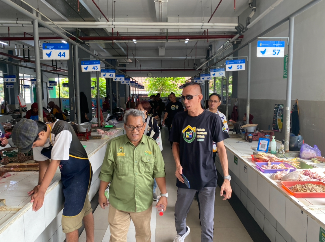 Perwakilan Pemda se-Indonesia Belajar Pasar Pangan Segar Aman di Prawirotaman