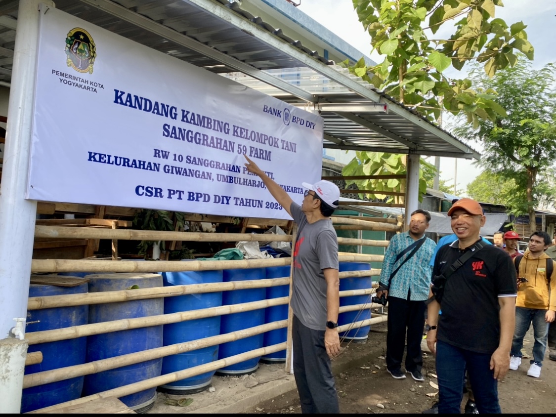 Program TSLP Berikan Bantuan Peternakan di Giwangan