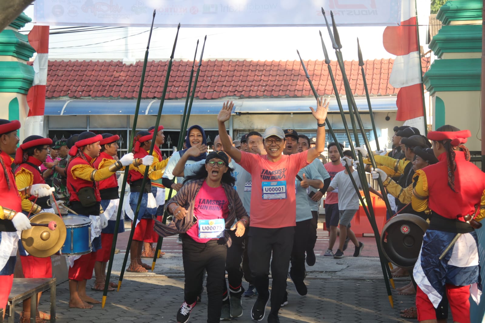 Peringati Hardiknas, Ratusan Pelari Meriahkan Tamansiswa Fun Run