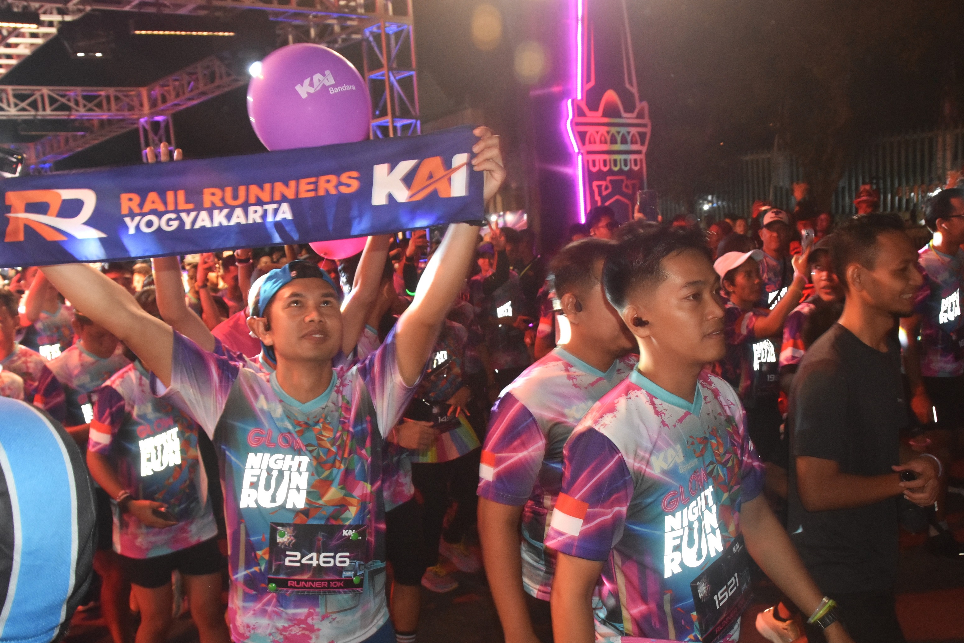 2.500 Orang Nikmati Malam Hari di Kota Yogyakarta dengan Berlari