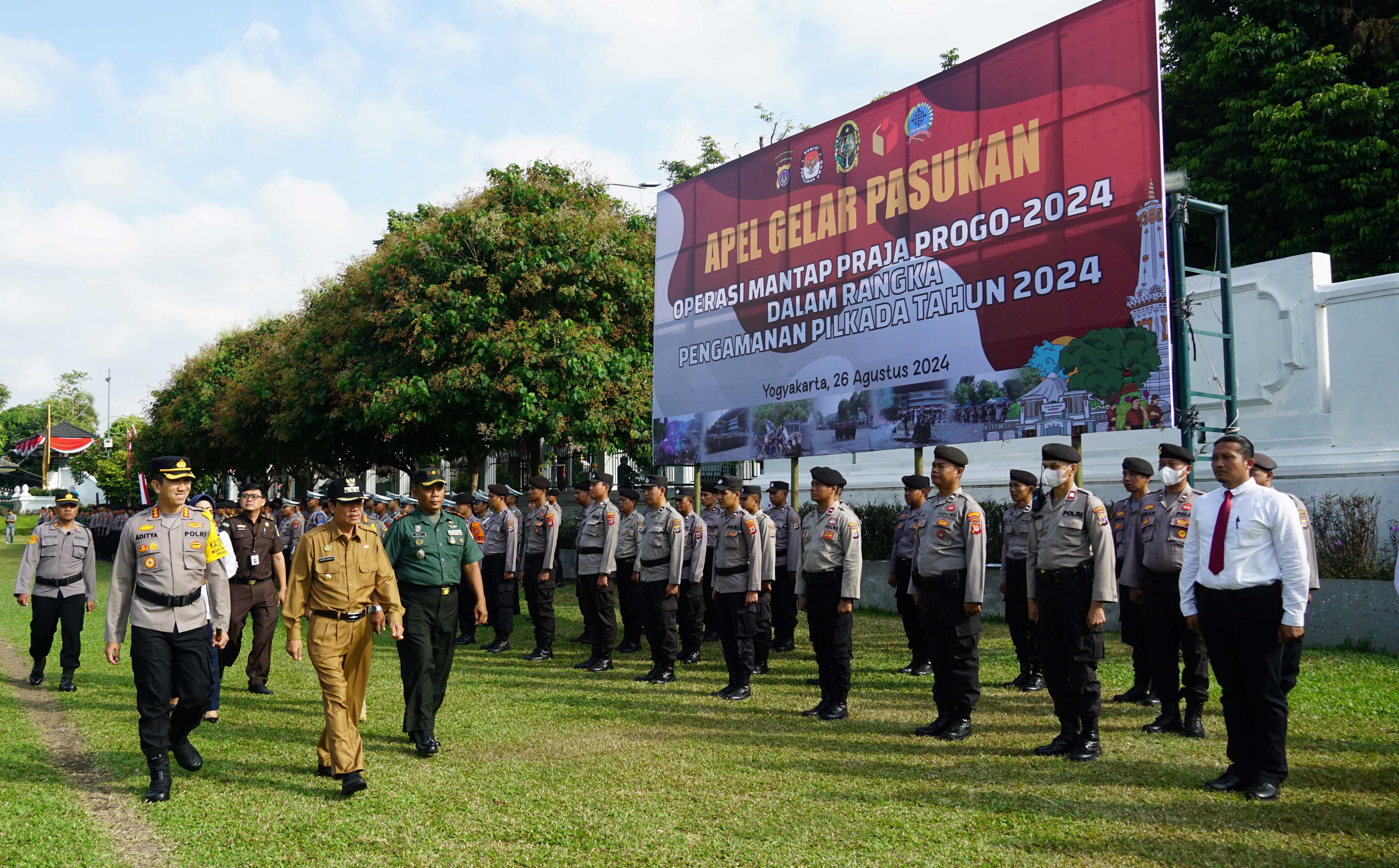 Sinergi Pemkot-Polresta-Kodim Siap Amankan Pilkada di Yogya   