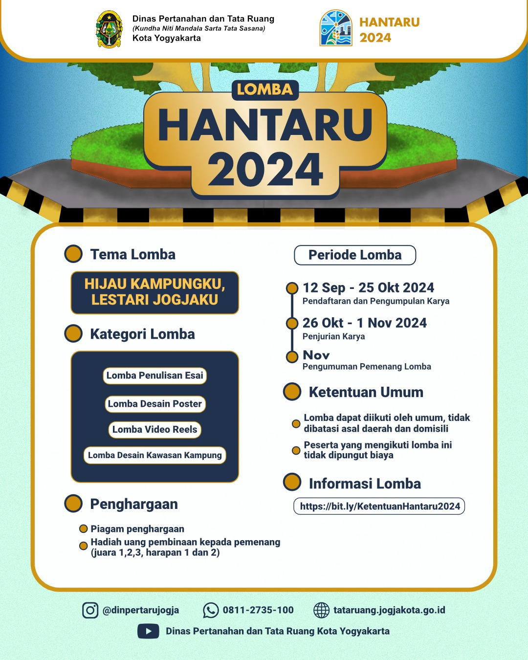 Lomba Hantaru 2024 Usung Tema Hijau Kampungku Lestari Jogjaku