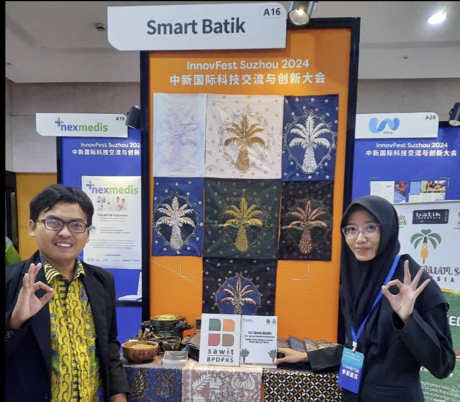 Dekranasda Promosikan Batik Sawit Ramah Lingkungan di China