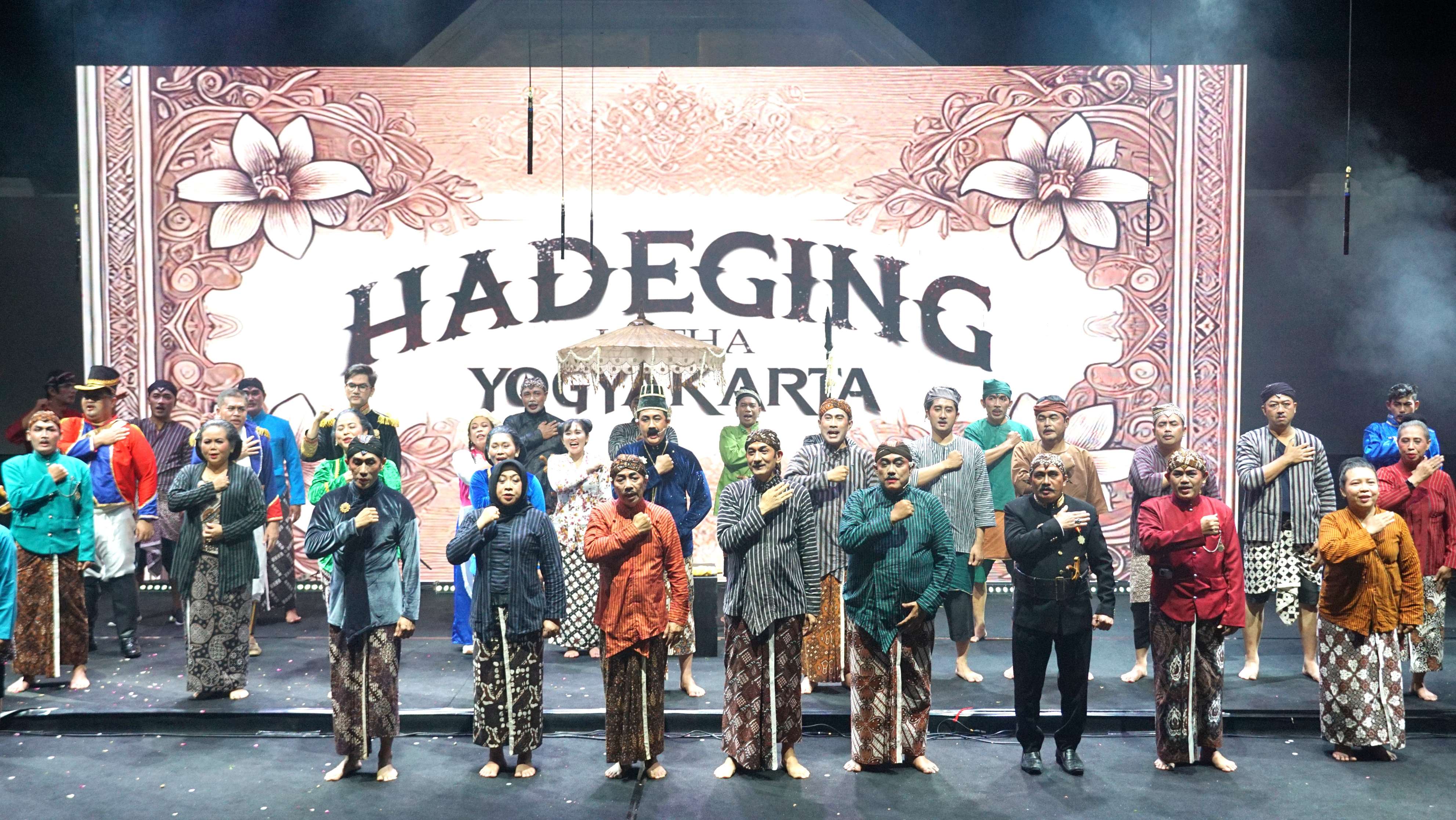 Kethoprak Narapraja  Hadeging Kutha Yogyakarta Membuka Festival Jogja Kota 2024