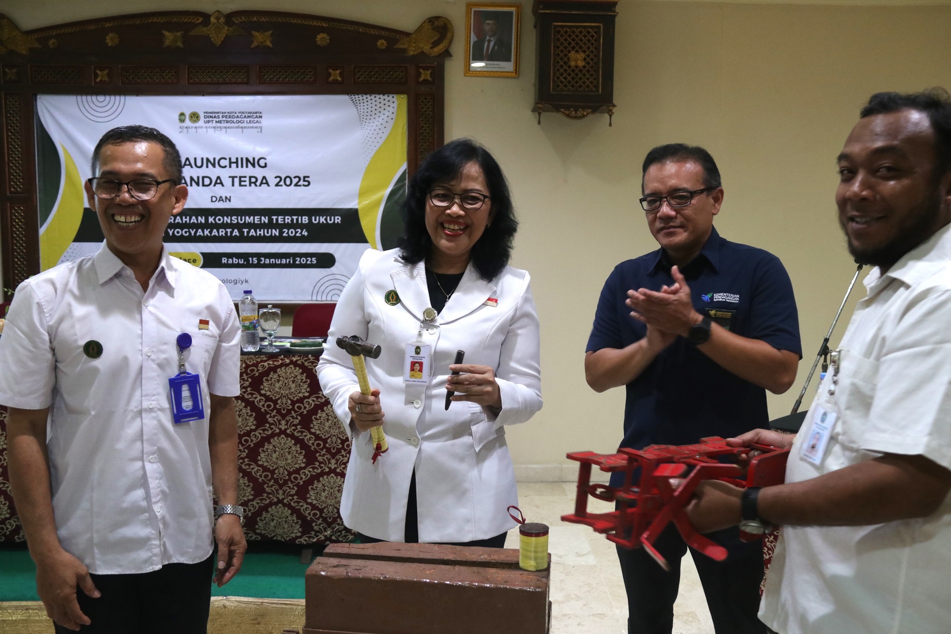 Launching Cap Tanda Tera Ciptakan Ketertiban Pengukuran di Kawasan Perdagangan