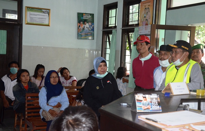 DEBU VULKANIK TIDAK PENGARUHI PELAYANAN KEPADA MASYARAKAT