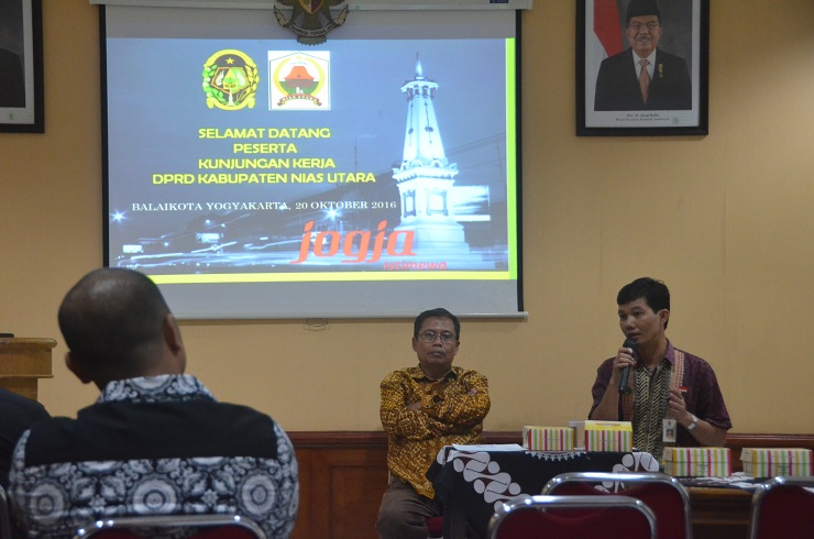 DPRD Kabupaten Nias Utara Mempelajari Strategi dan Tata Kelola Perangkat Daerah Kota Yogyakarta