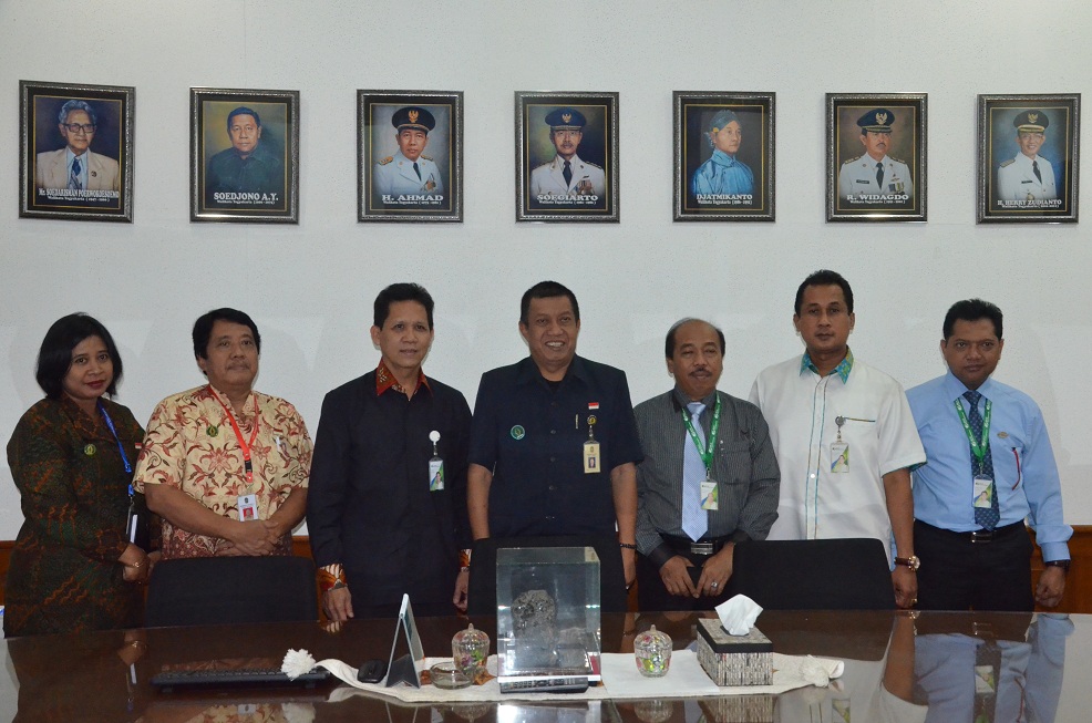 Walikota Terima Kunjungan Kakanwil BPJS Ketenagakerjaan Jateng - DIY