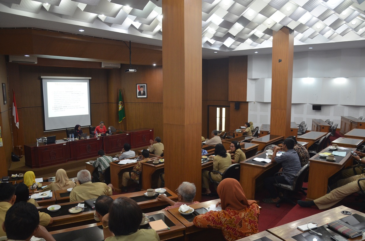 Portal Berita Pemerintah Kota Yogyakarta Bagian Organisasi Pemkot Jogja Gelar Workshop Standar