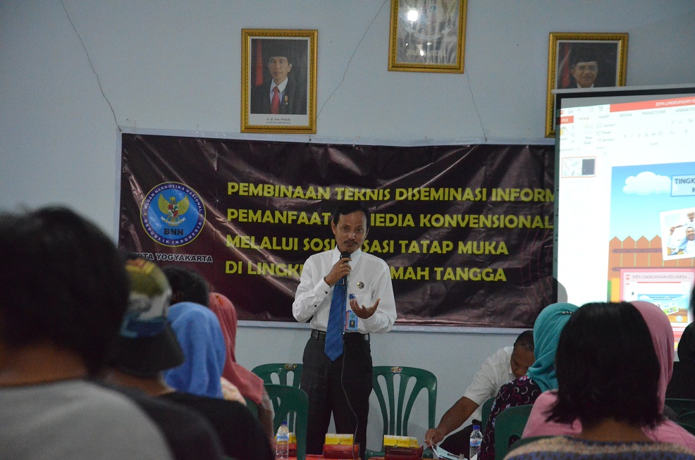 BNN Kota Yogyakarta Gelar Sosialisasi ke Warga Badran