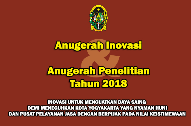 Seleksi Anugerah Inovasi dan Anugerah Penelitian 2018