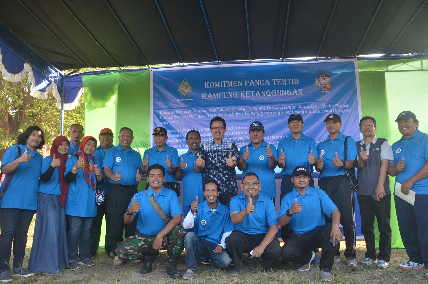 Portal Berita Pemerintah Kota Yogyakarta Ketanggungan Dikukuhkan Sebagai Kampung Panca Tertib