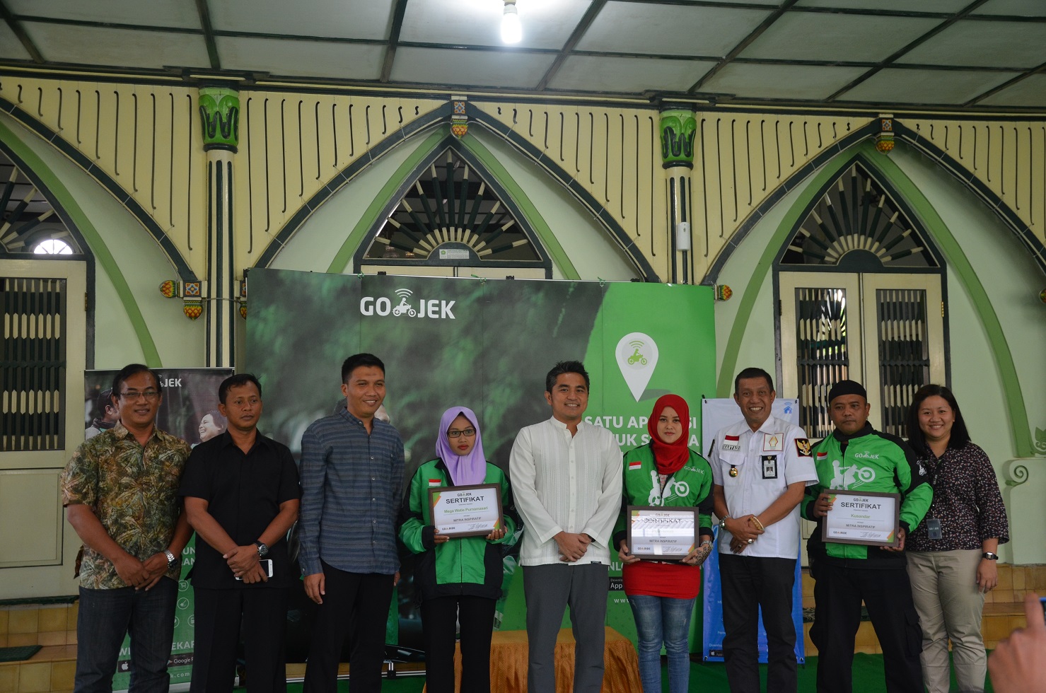 PT. GO-JEK Indonesia Memberikan Penghargaan Bagi Mitra Inspiratif