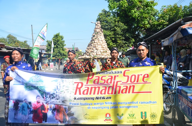 Angkat Tema Jogja Tempo Doeloe, Pasar Sore Ramadhan Nitikan Diramaikan 130 Pedagang