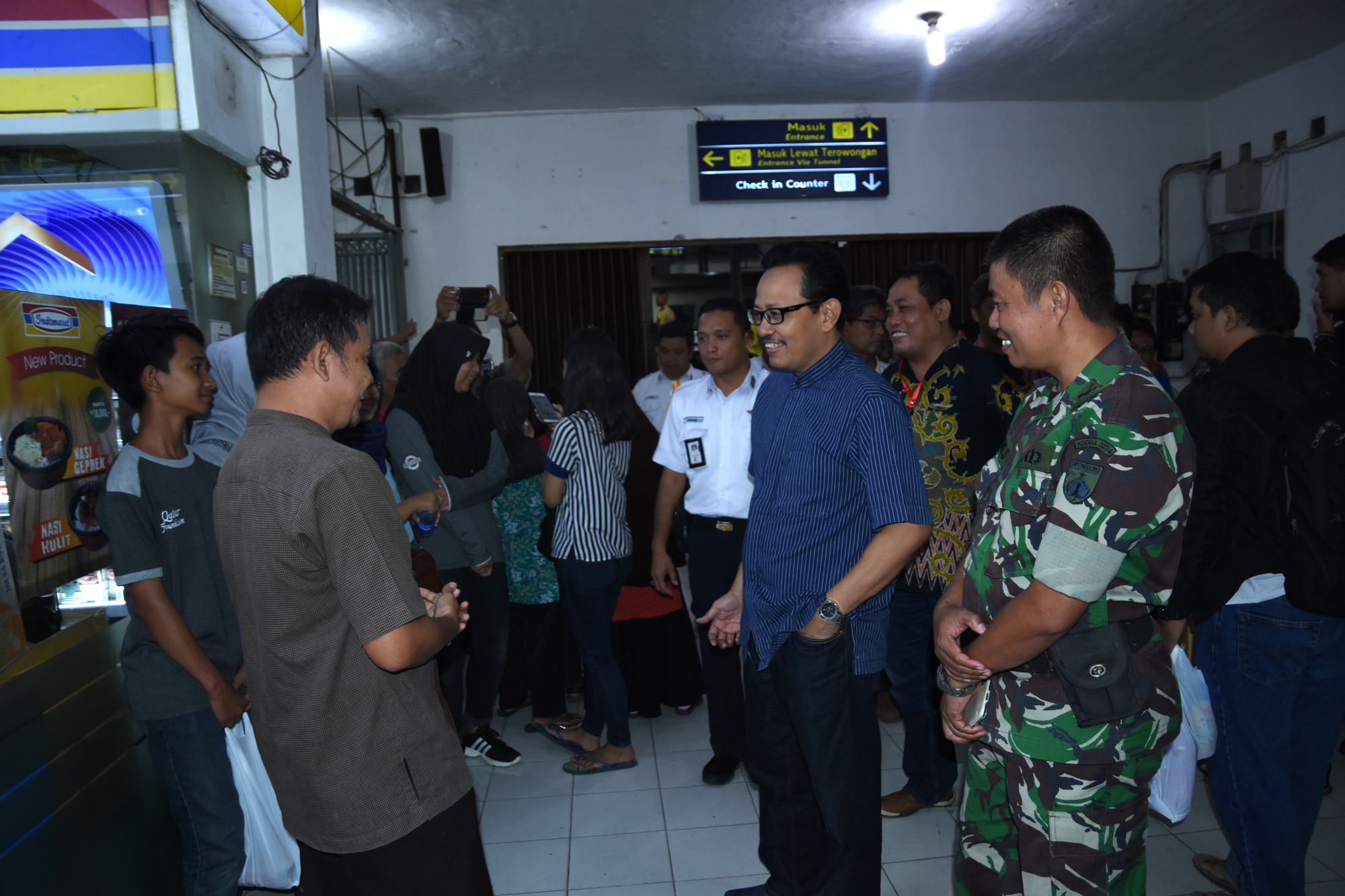 Wakil Walikota Jogja Pantau Kegiatan Arus Balik Di Stasiun Tugu