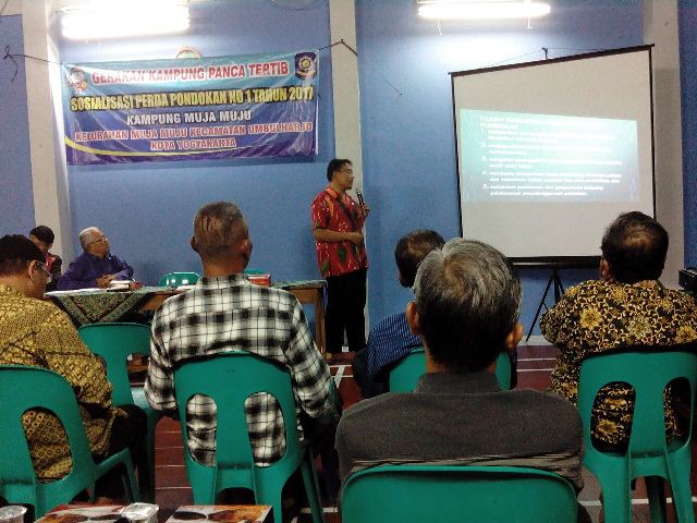 Forum Kampung Panca Tertib Muja Muju Gelar Sarasehan Penyelenggaraan Pondokan