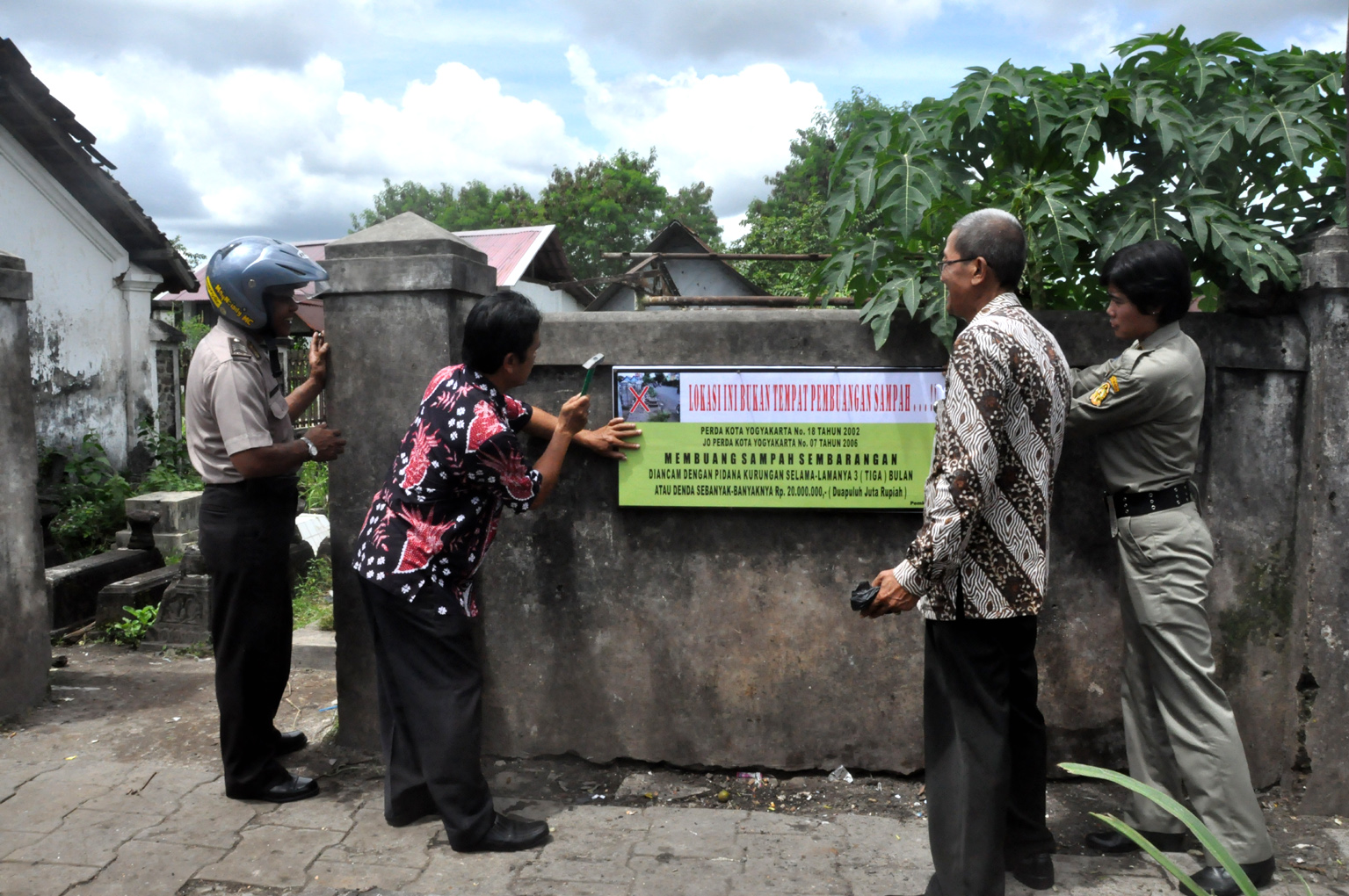 Portal Berita Pemerintah Kota Yogyakarta Lurah Warungboto Pasang