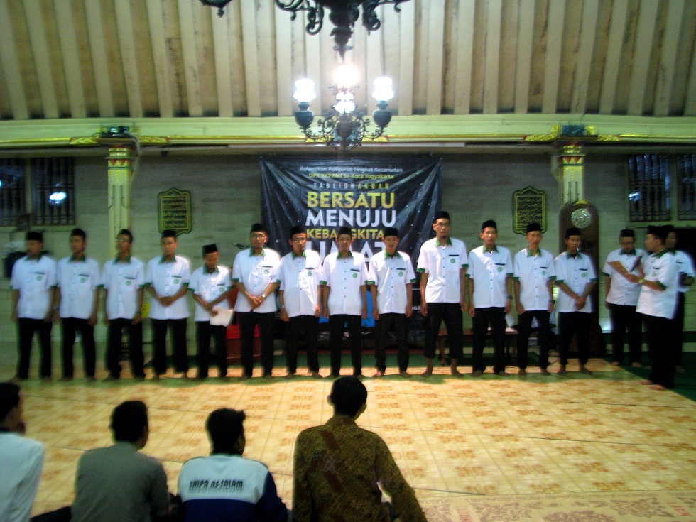 Tabligh Akbar dan Pelantikan Pengurus Badan Komunikasi Pemuda Remaja Masjid Indonesia (BKPRMI) se-Kota Jogja