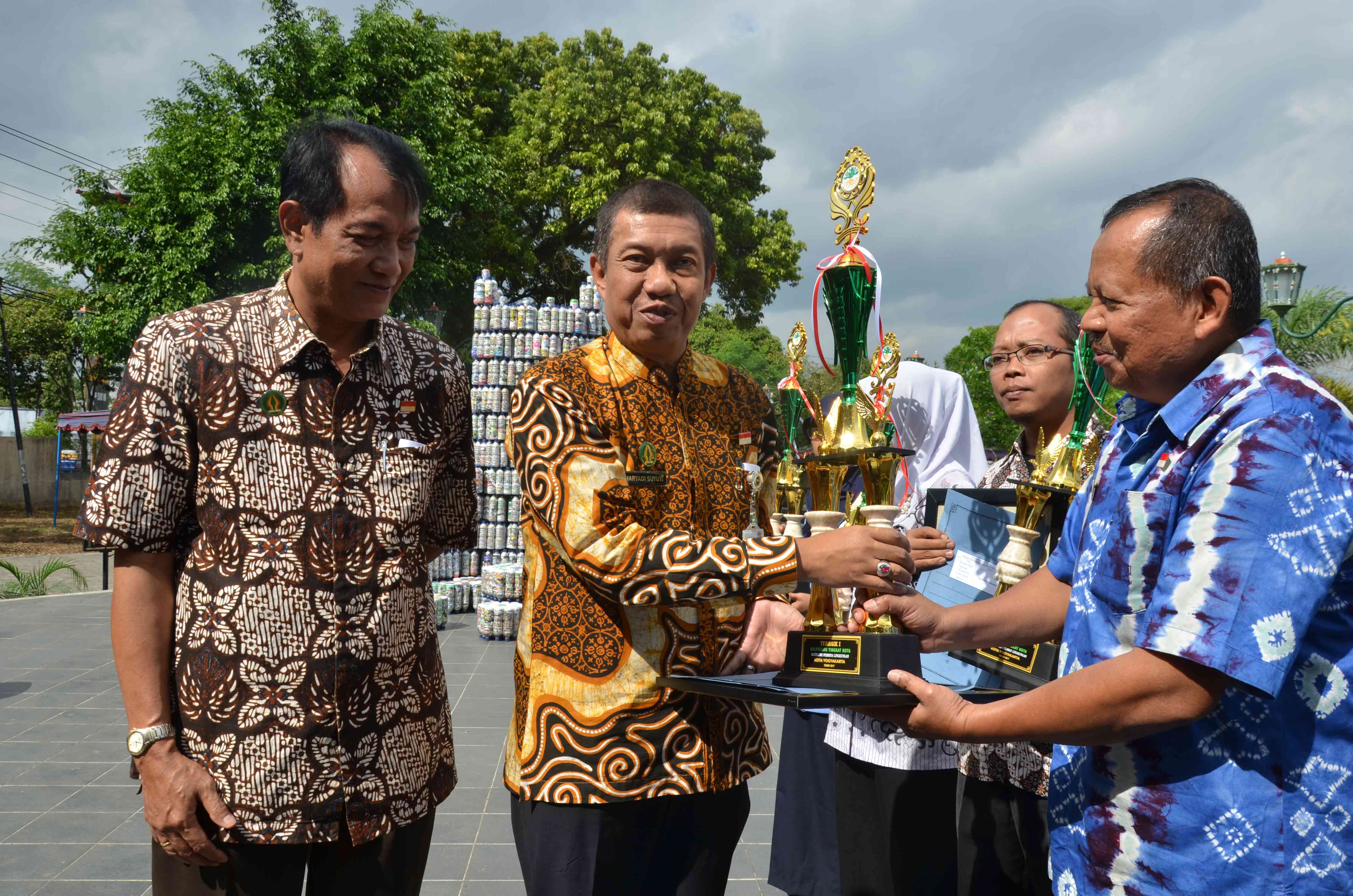 Camat Umbulharjo Raih Kalpataru Tingkat Kota Yogya 2017