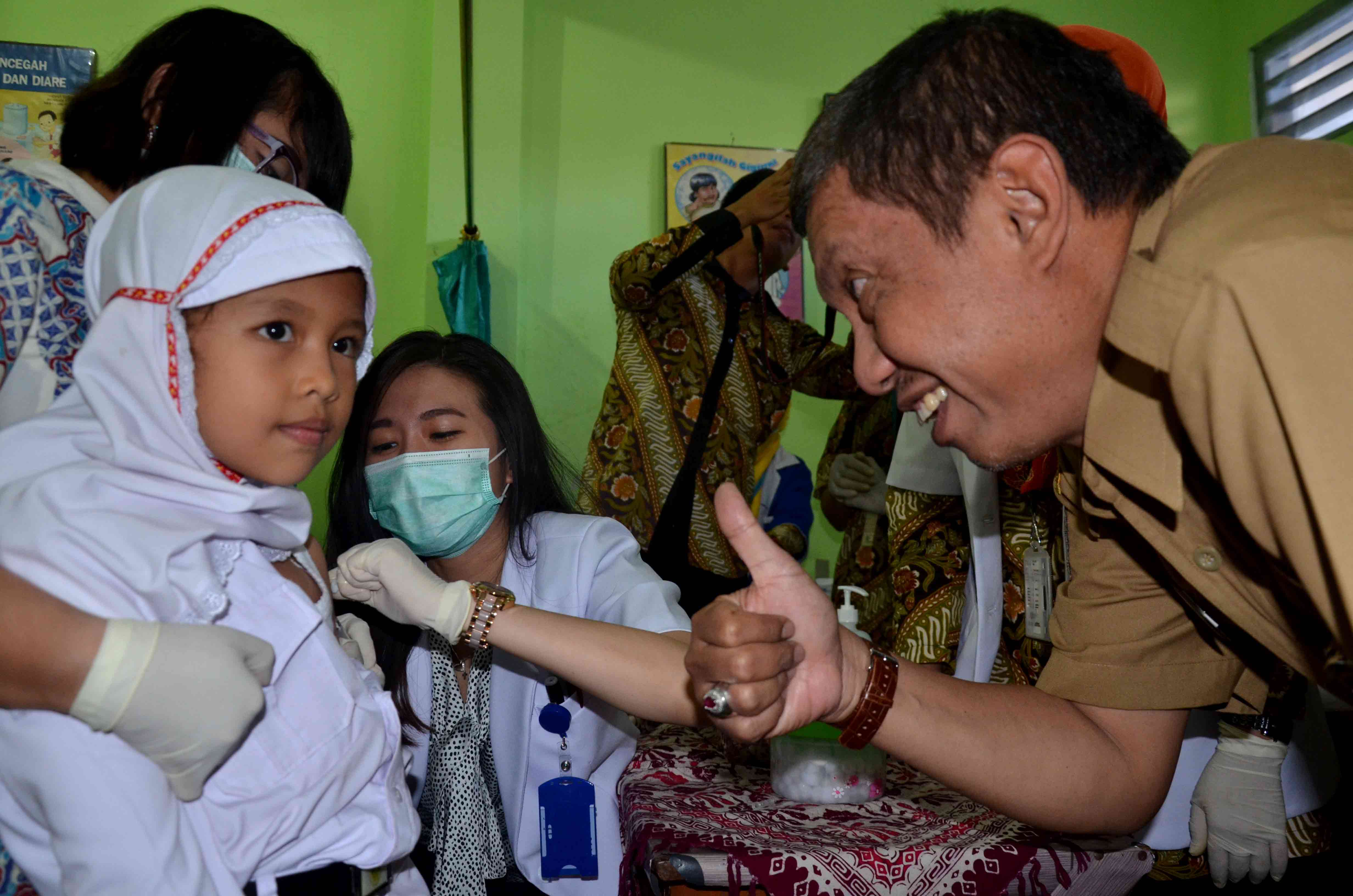 Imunisasi Campak dan Rubella Sasar 103.151 Anak