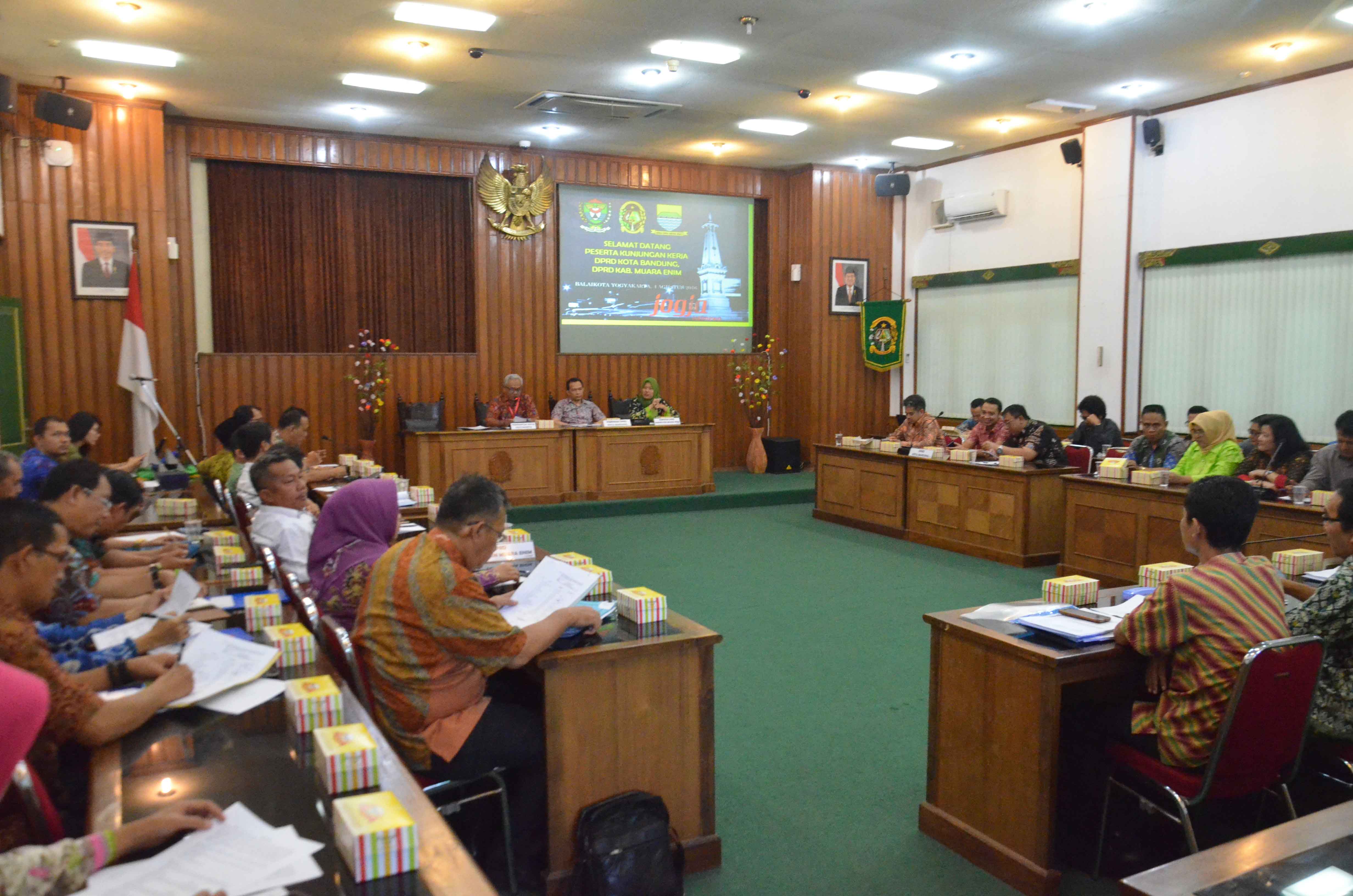 DPRD Kota Bandung Belajar Di Jogja