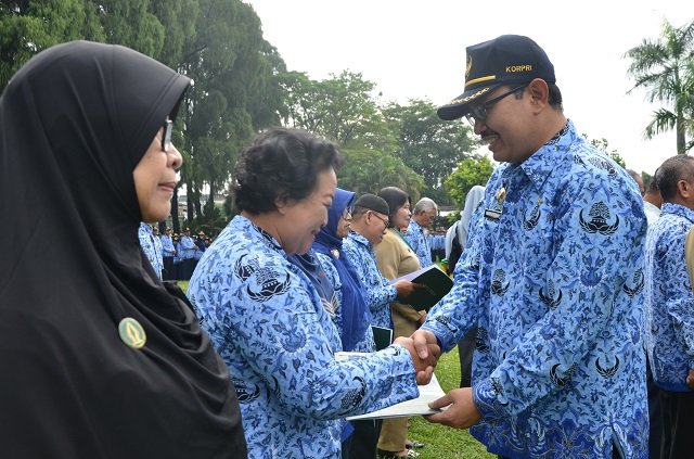 Pemkot Kembali Lepas PNS Purnabakti