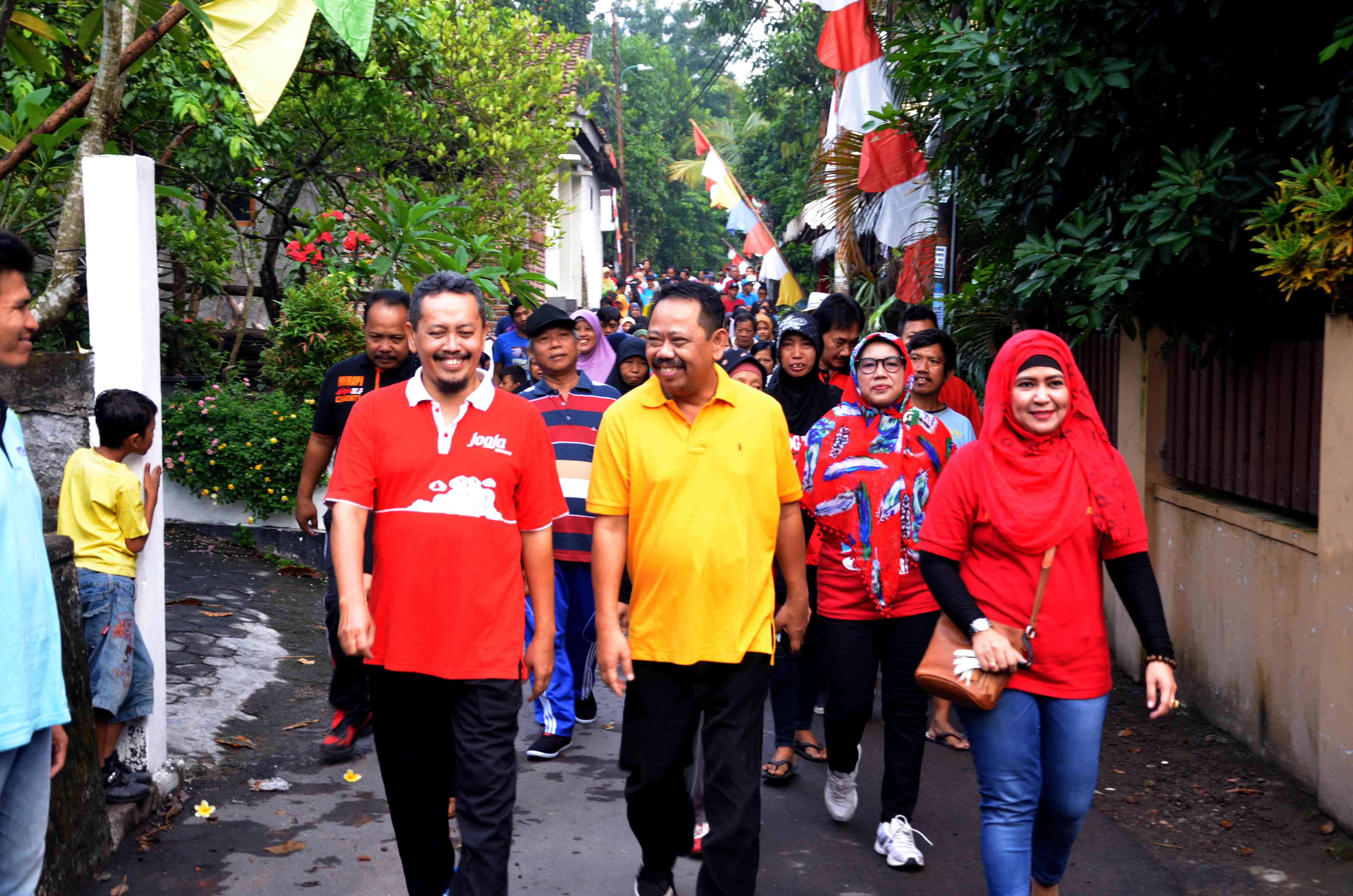 Sambut Kemerdekaan Dengan Jalan Sehat