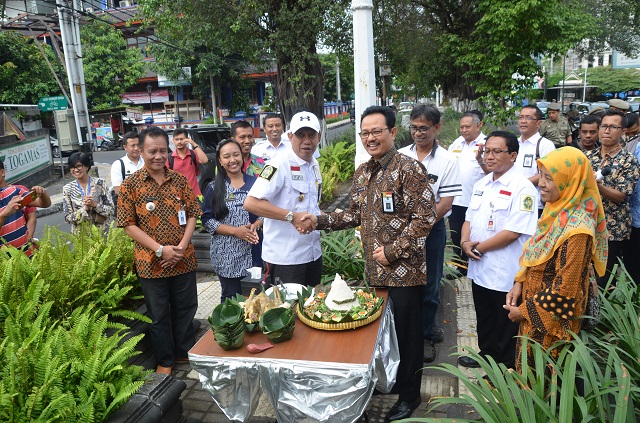 Percantik Kawasan Pendestrian Kotabaru, Walikota Optimis Rampung Akhir Tahun