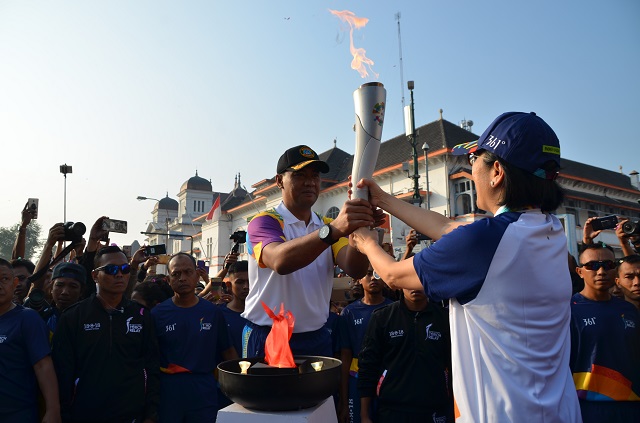 Yogyakarta Menjadi Kota Pertama Kirab Obor Asian Games 2018