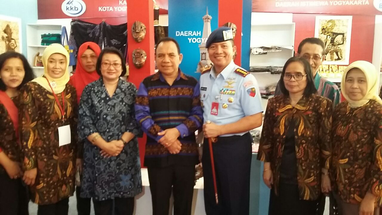 Peringatan Harganas XXIII, Kantor KB Kota Yogyakarta Pamerkan Karya UPPKS Binaan