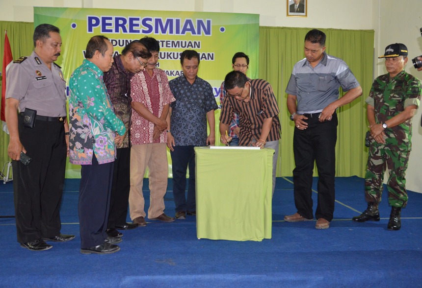 Walikota Yogyakarta Resmikan Balai RW Mangkukusuman