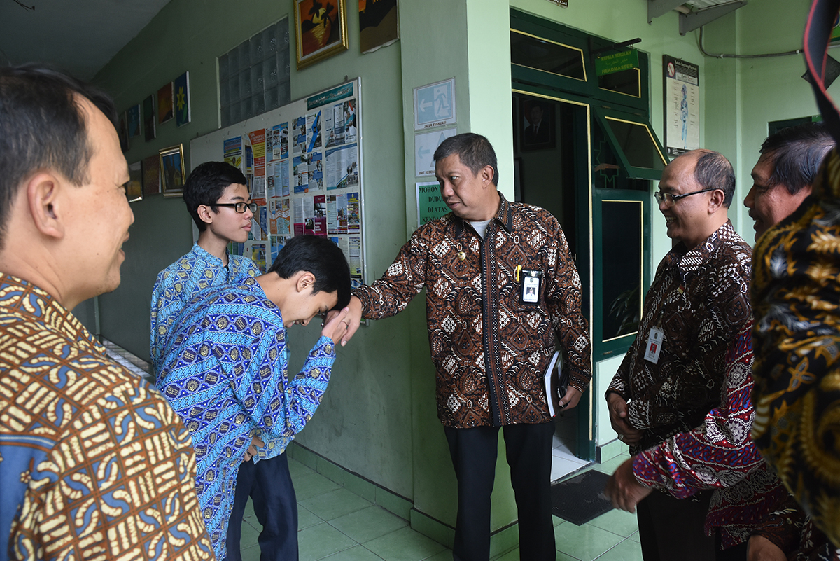 Evaluasi Pelaksanaan UNBK Tingkat SMP di Kota Jogja :  Lancar, Aman dan Tertib