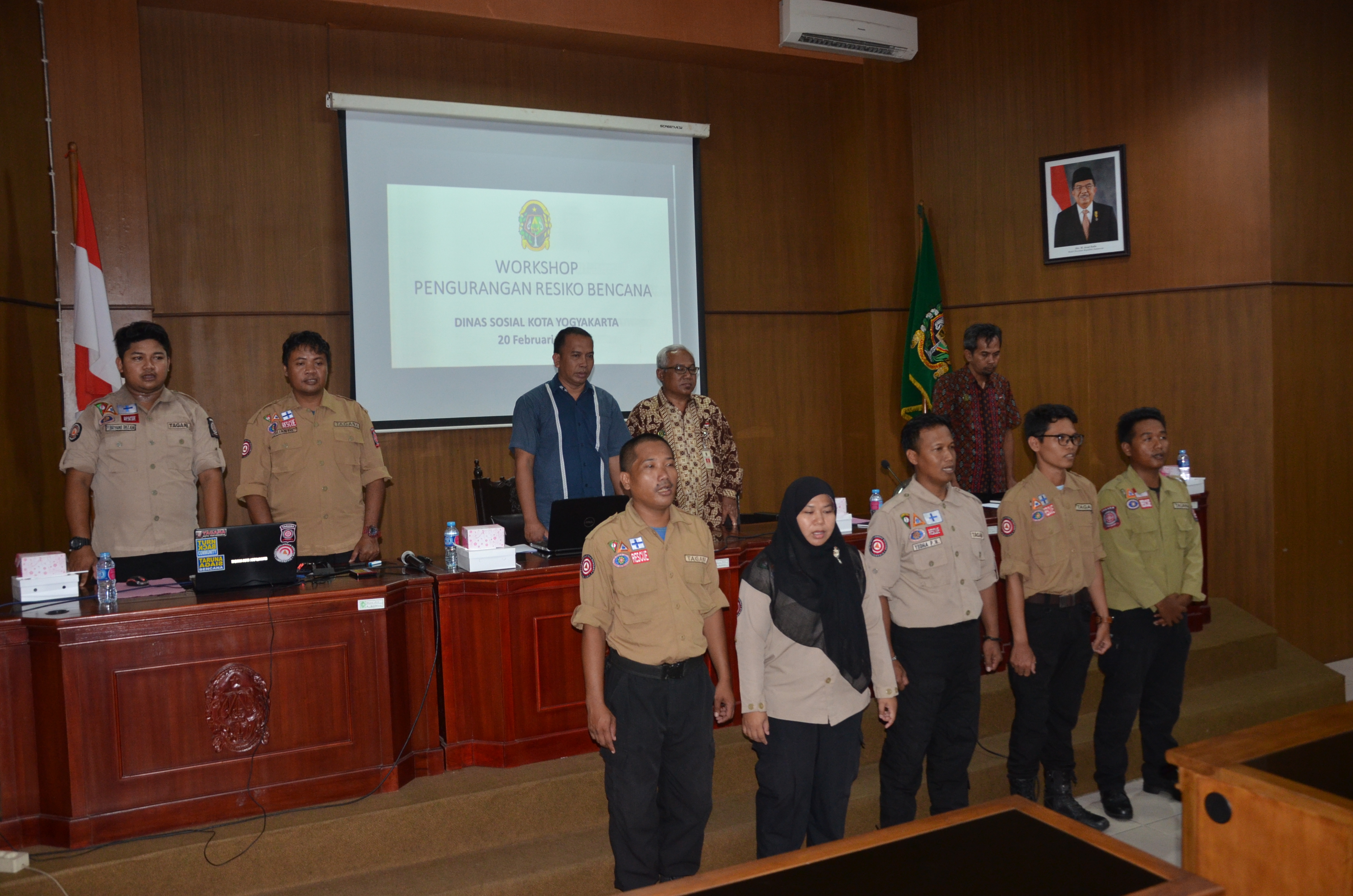 KURANGI RESIKO BENCANA TAGANA GELAR WORKSHOP SIAGA BENCANA