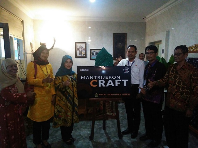 Tempati Rumah Jumputan Srihadi, Gerai Mantrijeron Craft Resmi Dibuka