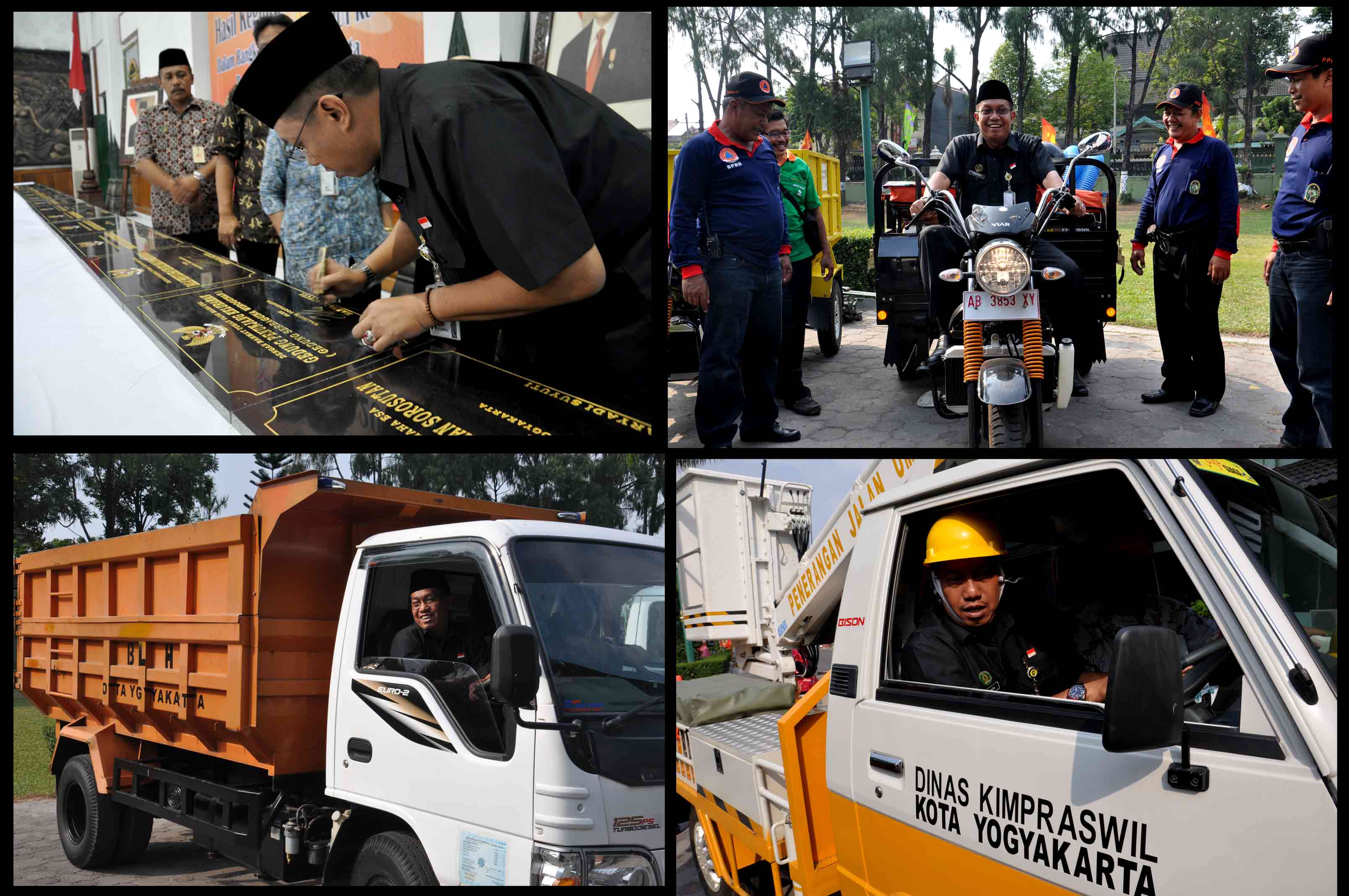 Haryadi Test Drive Kendaraan Dinas