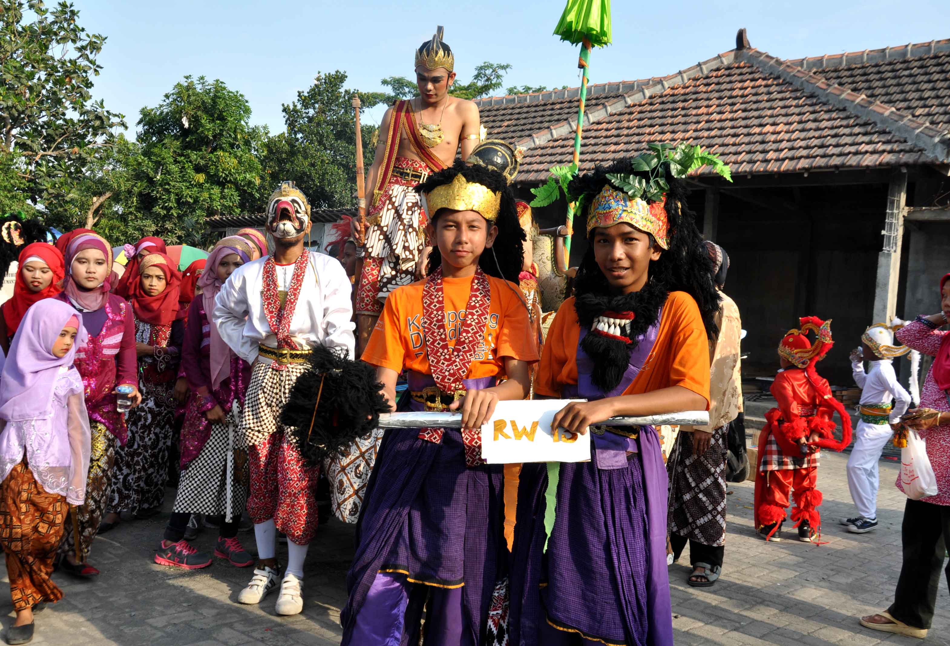 Kelurahan Giwangan Gelar Kirab Budaya